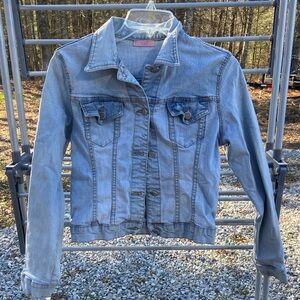 Forever 21 Light Blue Jean Jacket